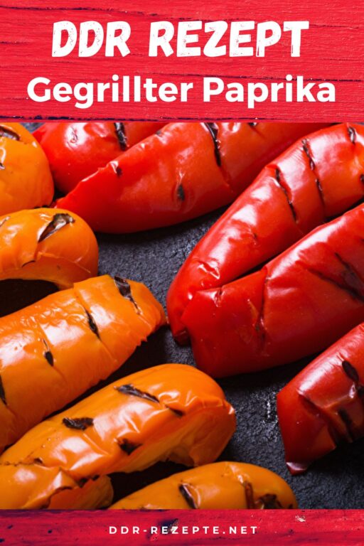 Gegrillter Paprika 
