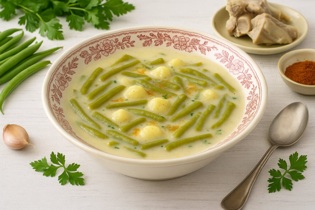 Grüne Bohnensuppe