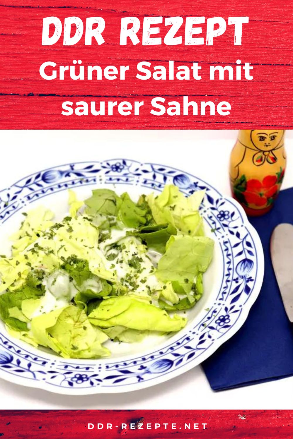 Salat Mit Saurer Sahne Ddr