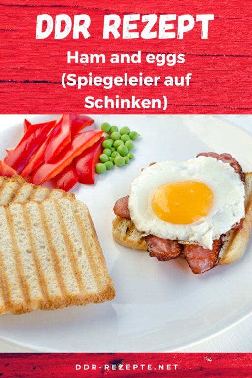 Ham and eggs (Spiegeleier auf Schinken)