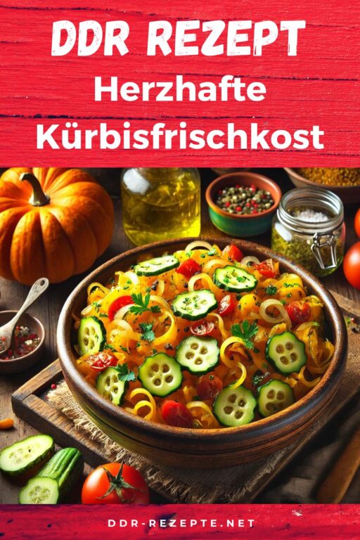 Herzhafte Kürbisfrischkost