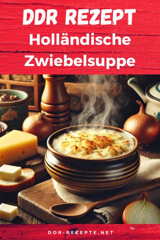 Holländische Zwiebelsuppe