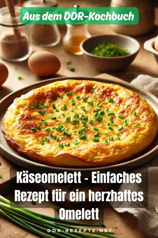 Käseomelett – Einfaches Rezept für ein herzhaftes Omelett