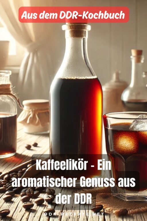 Kaffeelikör – Ein aromatischer Genuss aus der DDR