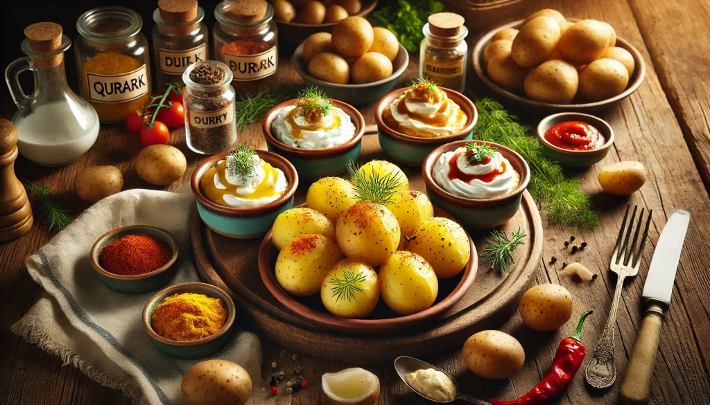 Kartoffeln mit Quarkvariationen