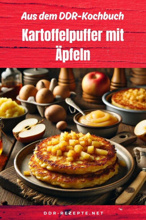 Kartoffelpuffer mit Äpfeln