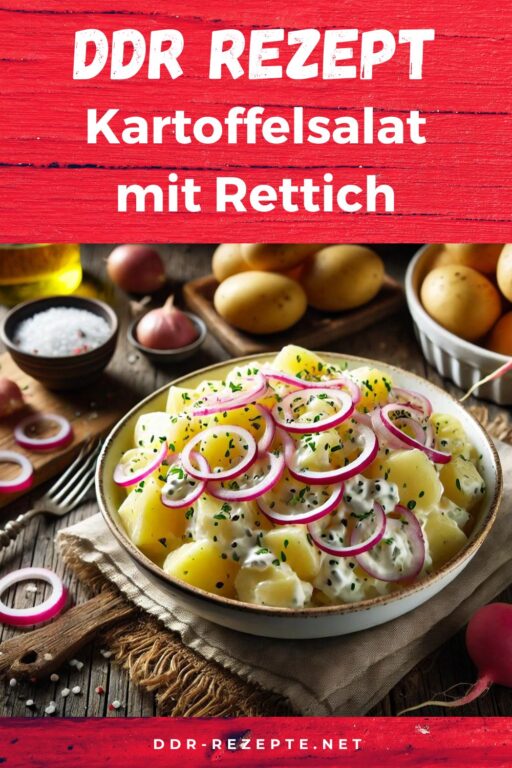 Kartoffelsalat mit Rettich