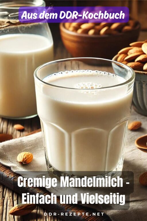 Cremige Mandelmilch – Einfach und Vielseitig