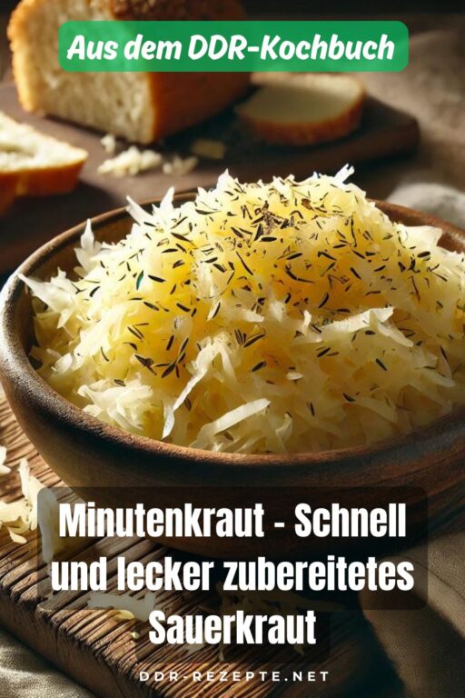 Minutenkraut – Schnell und lecker zubereitetes Sauerkraut