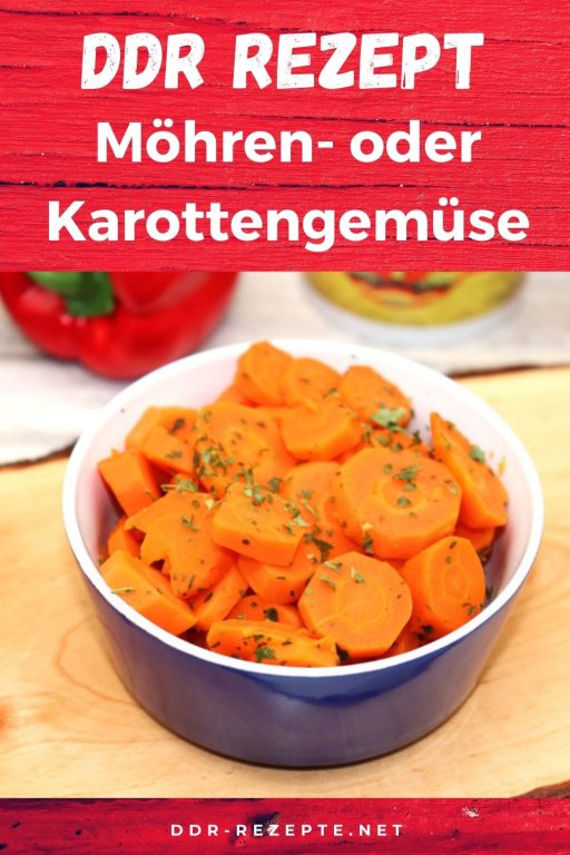 Möhren- oder Karottengemüse