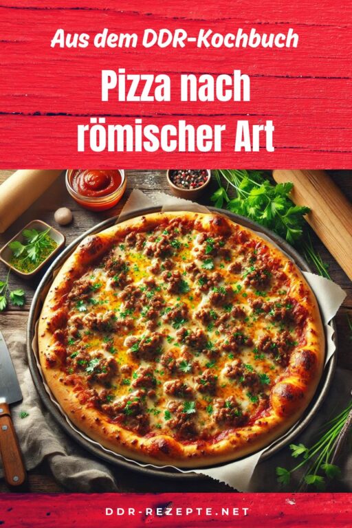 Pizza nach römischer Art