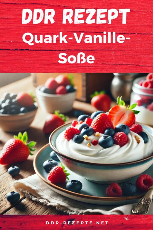 Quark-Vanille-Soße