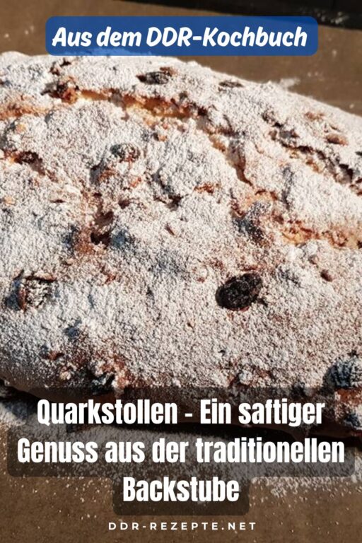 Quarkstollen – Ein saftiger Genuss aus der traditionellen Backstube
