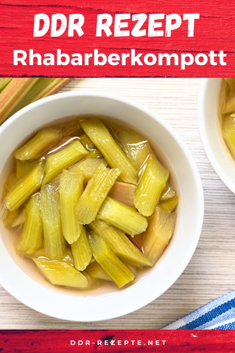 Rhabarberkompott - DDR-Klassiker neu entdeckt | Einfaches Rezept