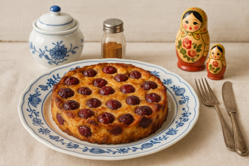 Ruhlaer Tüschel mit Kirschen