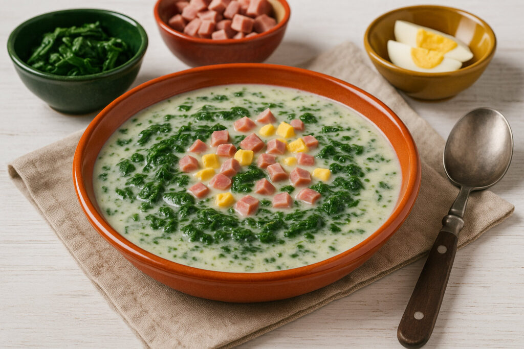 Russische Milchsuppe