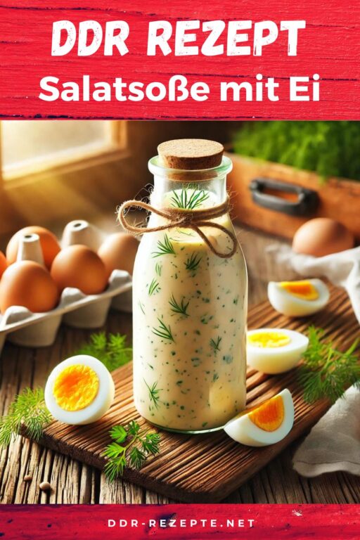 Salatsoße mit Ei