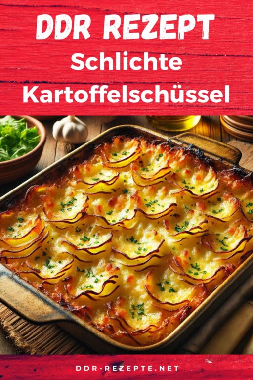 Schlichte Kartoffelschüssel