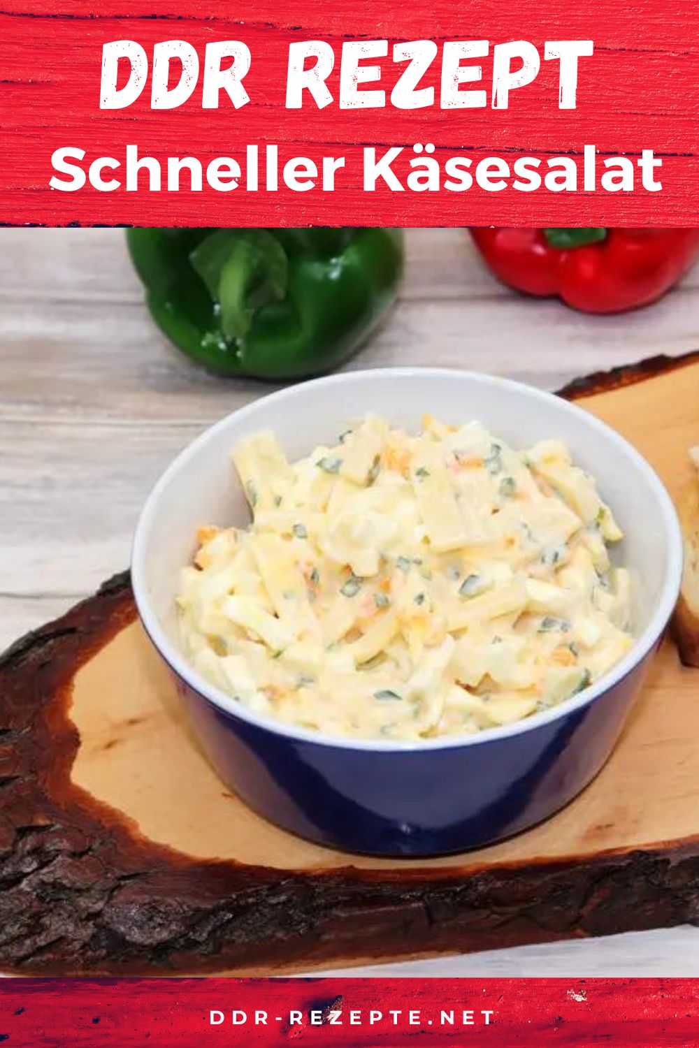 Schneller Käsesalat nach DDR-Rezept » DDR-Rezept » einfach &amp; genial!