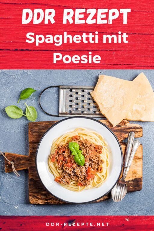 Spaghetti mit Poesie