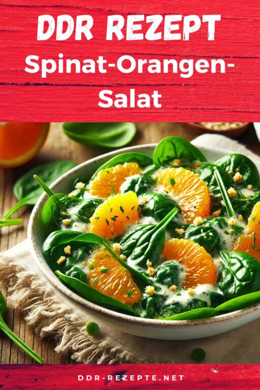 Spinat-Orangen-Salat