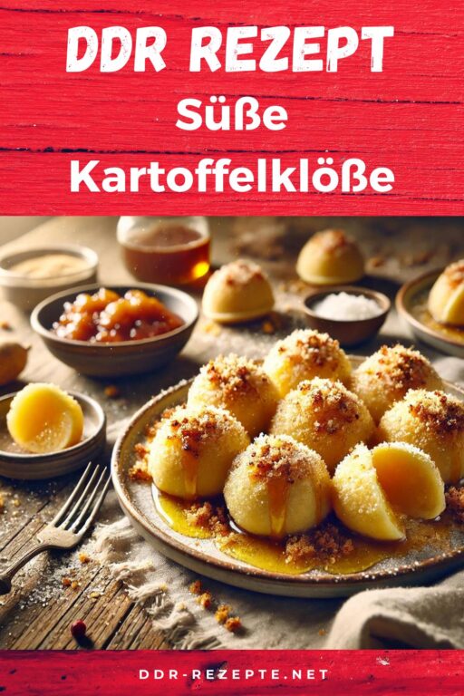 Süße Kartoffelklöße