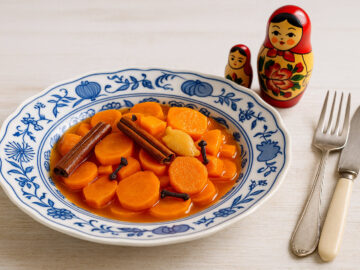 Süßsaures Karottenkompott