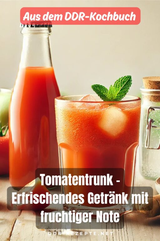 Tomatentrunk – Erfrischendes Getränk mit fruchtiger Note