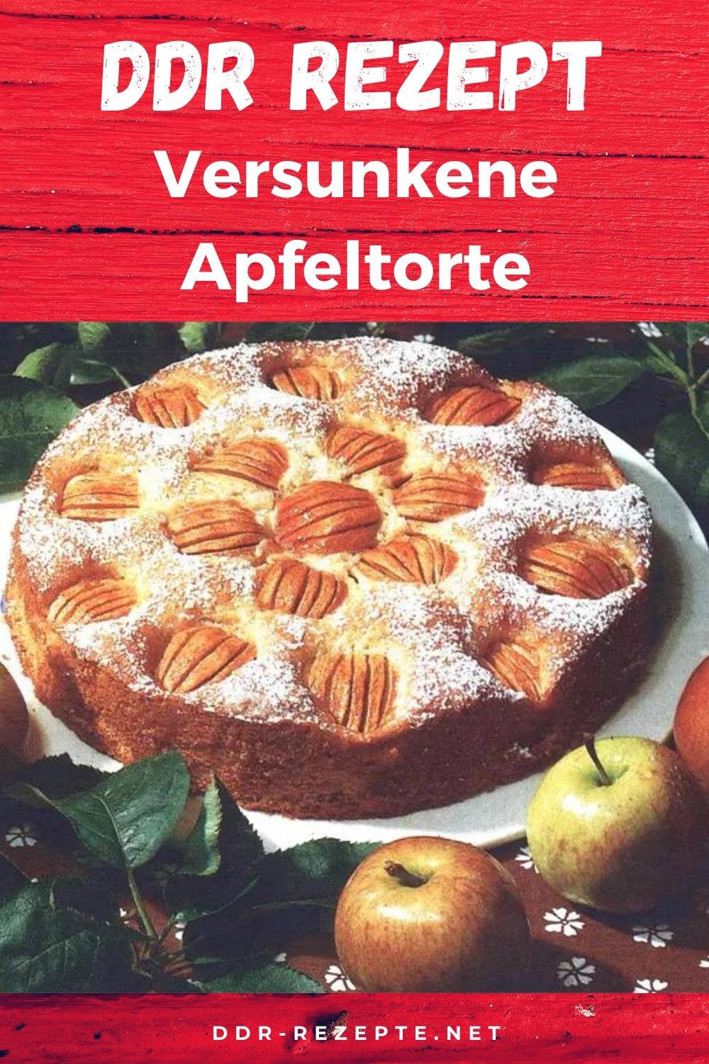 Versunkene Apfeltorte: Einfach zuzubereiten, saftig und köstlich