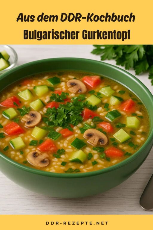 Bulgarischer Gurkentopf