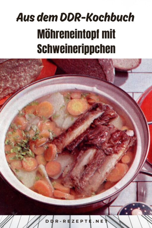Möhreneintopf mit Schweinerippchen