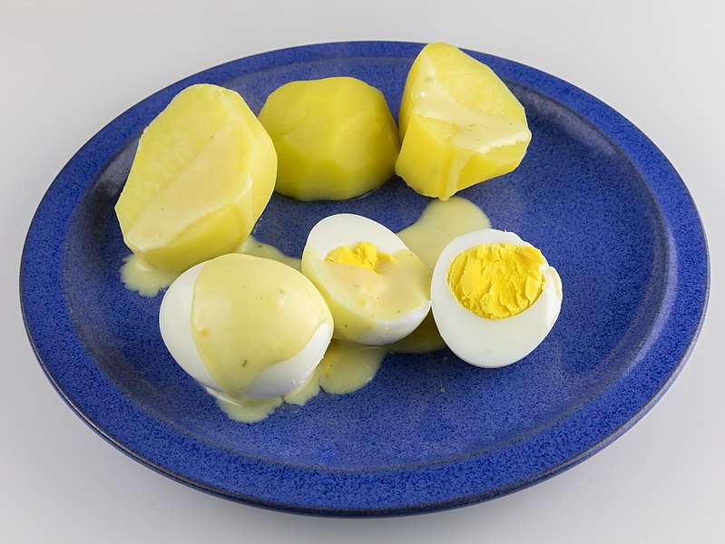 Gekochte Eier in Mostrichsoße » DDR-Rezept » einfach &amp; genial!