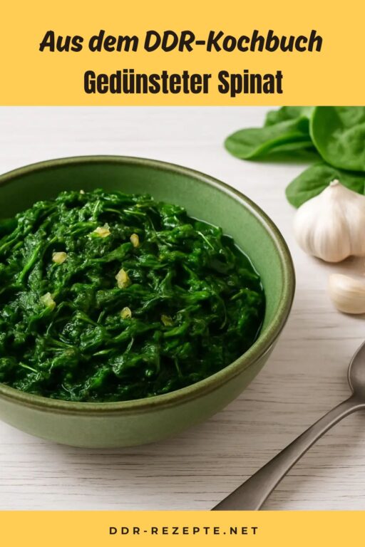 Gedünsteter Spinat