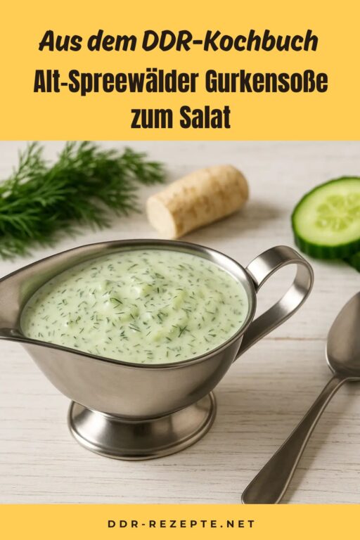Alt-Spreewälder Gurkensoße zum Salat