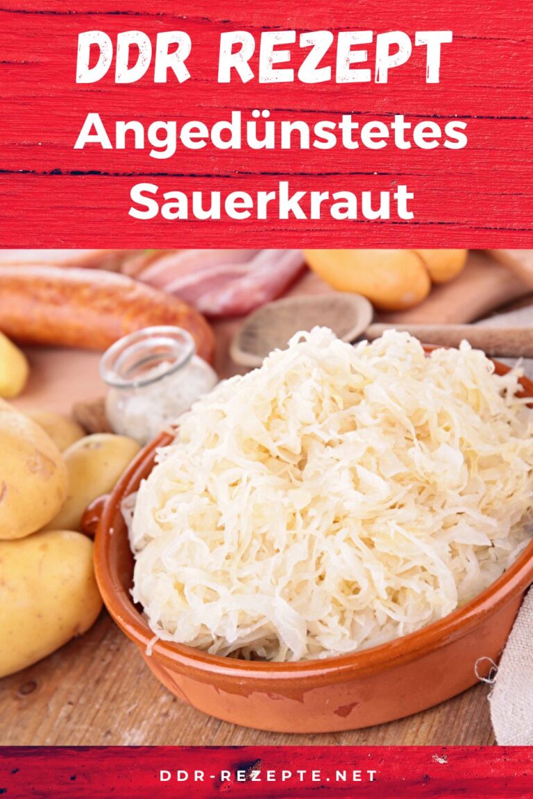 DDR-Klassiker neu entdeckt: Angedünstetes Sauerkraut