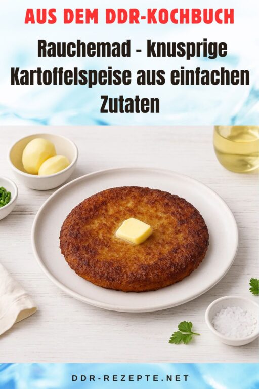 Rauchemad – knusprige Kartoffelspeise aus einfachen Zutaten