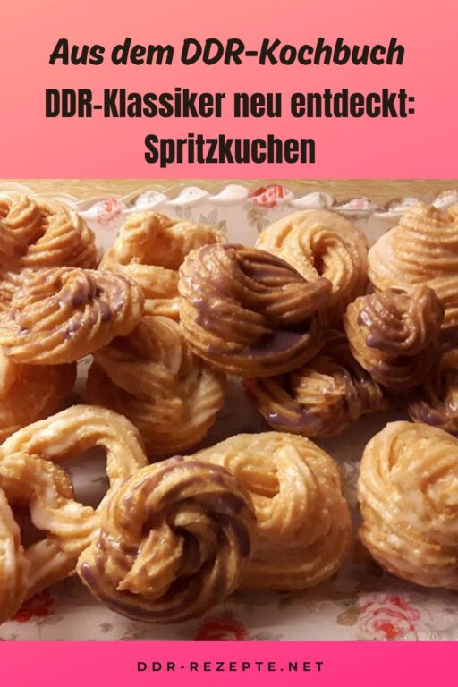 DDR-Klassiker neu entdeckt: Spritzkuchen