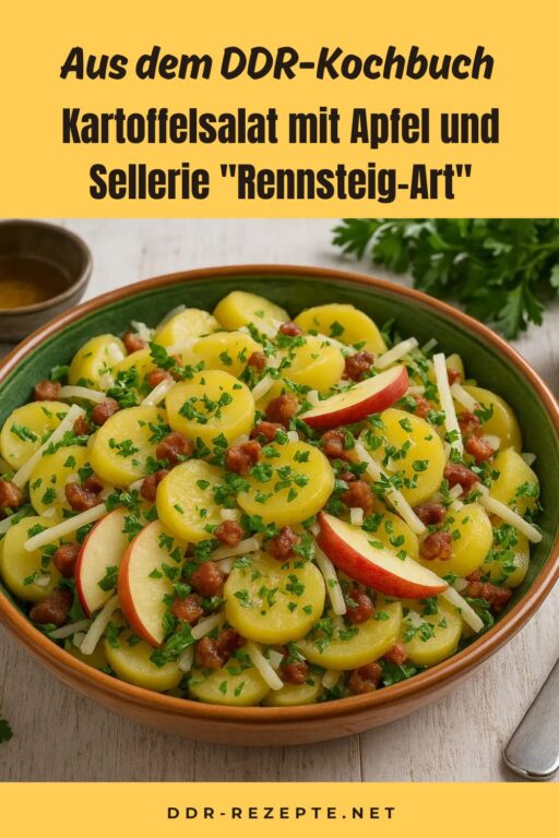 Kartoffelsalat mit Apfel und Sellerie "Rennsteig-Art"