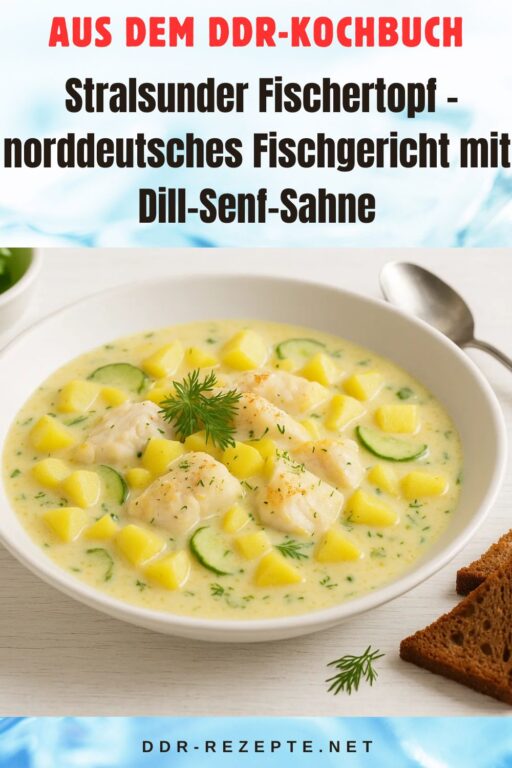 Stralsunder Fischertopf – norddeutsches Fischgericht mit Dill-Senf-Sahne