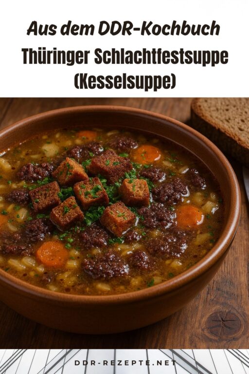 Thüringer Schlachtfestsuppe (Kesselsuppe)