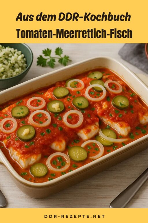 Tomaten-Meerrettich-Fisch