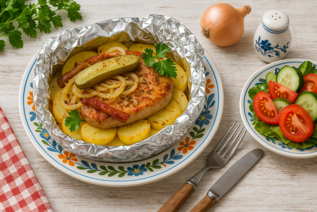 Halberstädter Fleischersteak in der Tüte