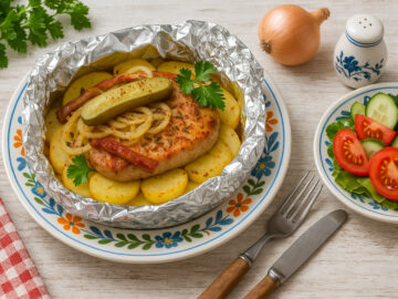 Halberstädter Fleischersteak in der Tüte