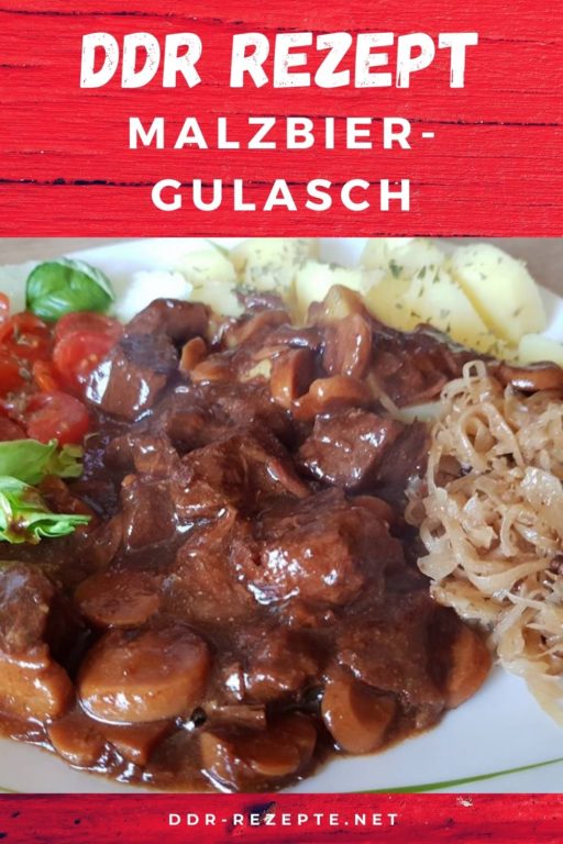 Malzbier-Gulasch