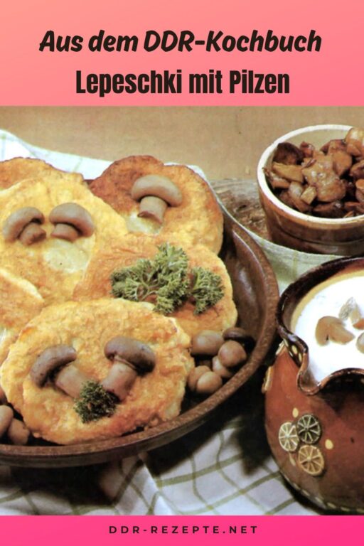 Lepeschki mit Pilzen