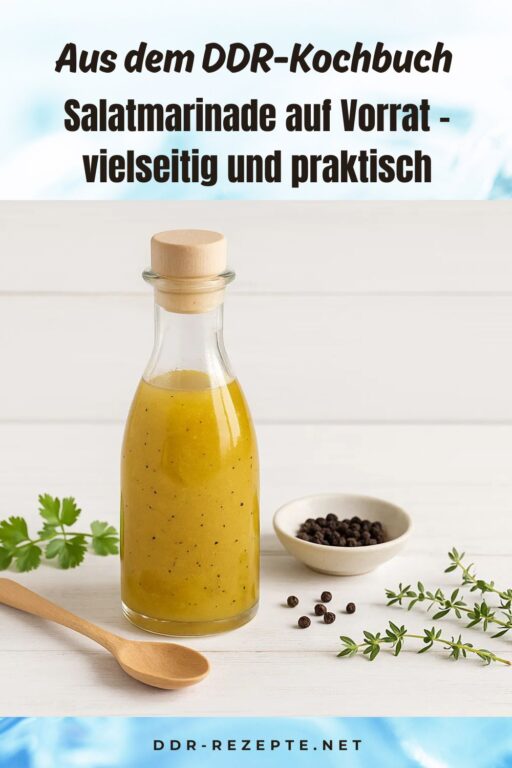 Salatmarinade auf Vorrat – vielseitig und praktisch