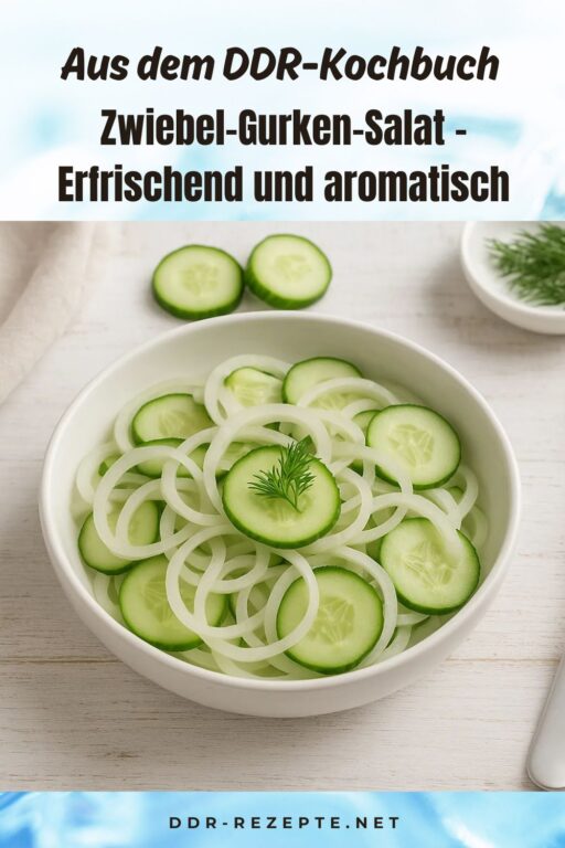 Zwiebel-Gurken-Salat – Erfrischend und aromatisch