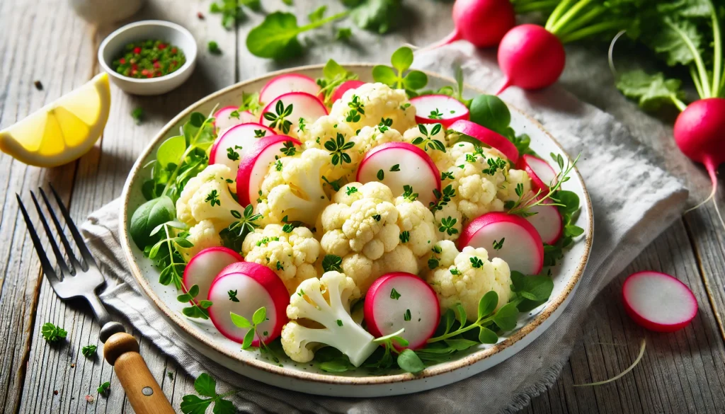 Blumenkohl-Radieschen-Salat – Ein erfrischendes DDR-Rezept