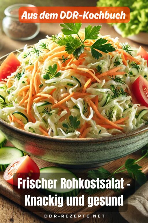 Frischer Rohkostsalat – Knackig und gesund