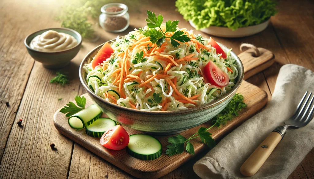 Frischer Rohkostsalat – Knackig und gesund